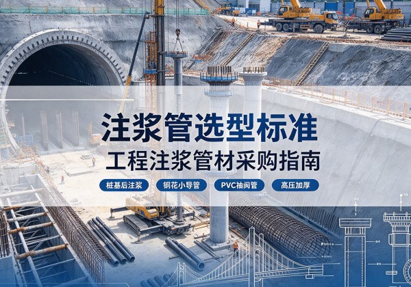 泉山注浆管选型标准